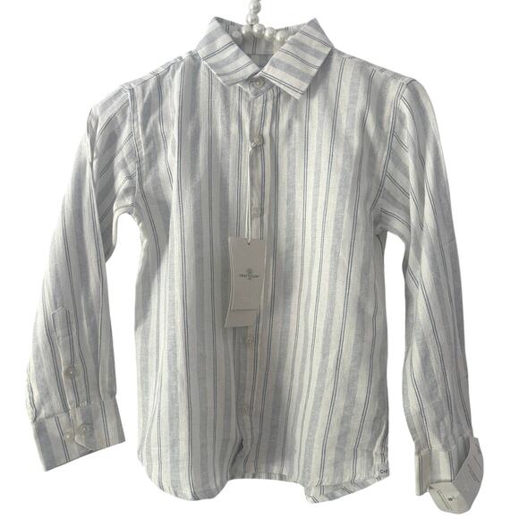 Craft + Flow boys button down shirt 100 % Cotton boy clothes - Picture 1 of 7